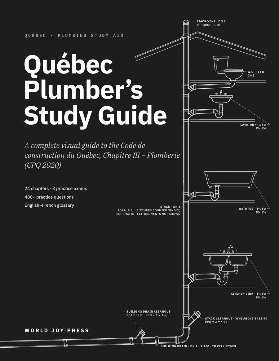 Front cover of Québec Plumber's Study Guide